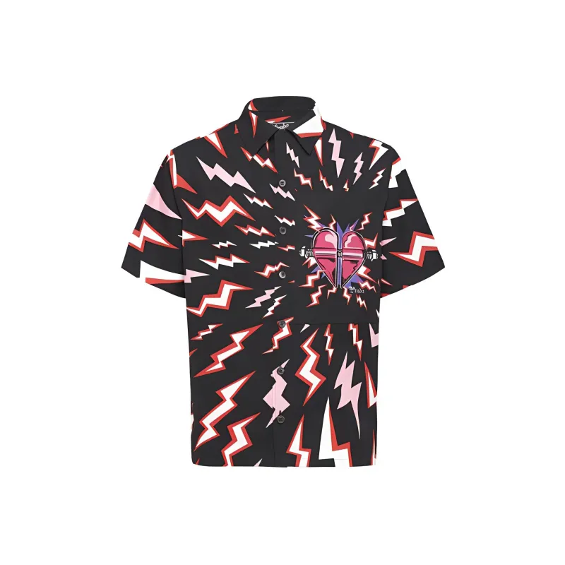 PRADA Shirts Men Black-0