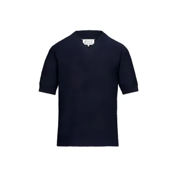 Maison Margiela V Neck Knitted Top