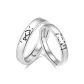 Kitten and Fish Couple Ring