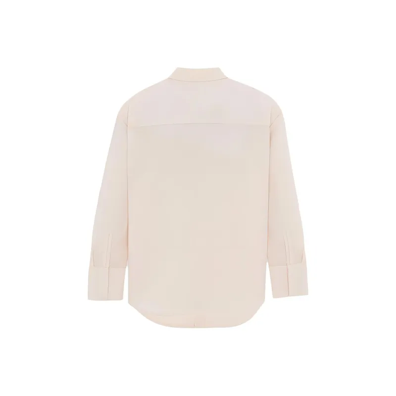 SAINT LAURENT Oversized Buttoned Shirt-1