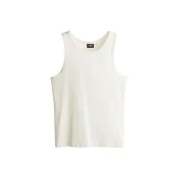 H&M Tank Tops Men Cream