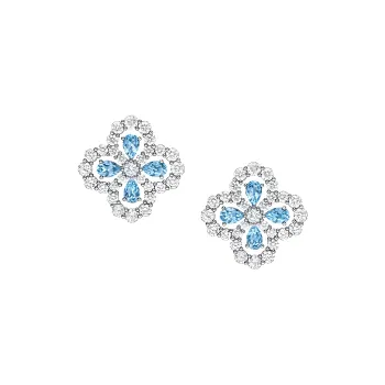 HARRY WINSTON Earrings Women's Blue