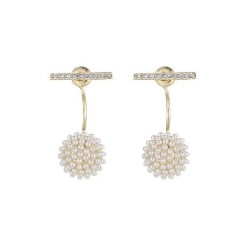 WAW week Gold Plating Earrings Women's