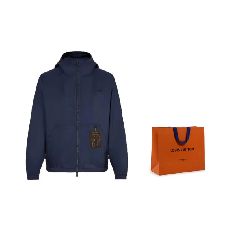 LOUIS VUITTON 1AF606 Monogram Reversible Windbreaker-5