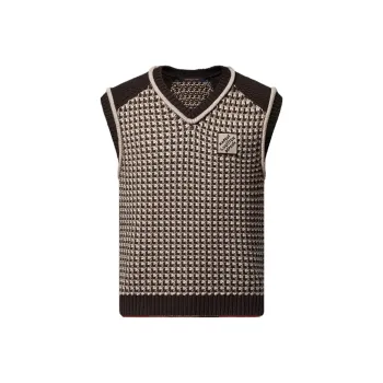 LOUIS VUITTON Cotton Jacquard Vest