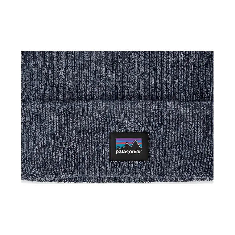 Patagonia Post Industrial Recycled Cotton, Recycled Polyester, Fibers Yarn Beanies Unisex Gray-1