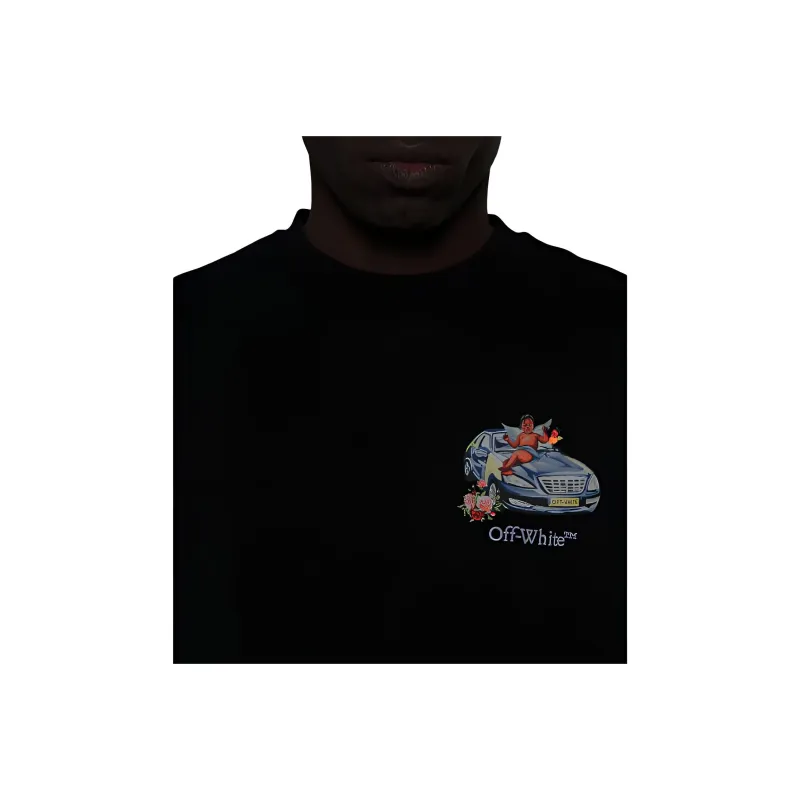 OFF WHITE Fresco Arrow Skate Ss Tee-3