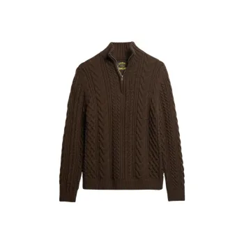 SUPERDRY Knitwear Men Brown