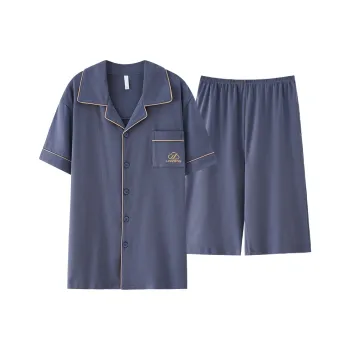 MIIOW Cool One Summer Series Pajama Set Men's Royal Blue