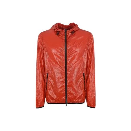 HERNO High shine Logo patch Jacket