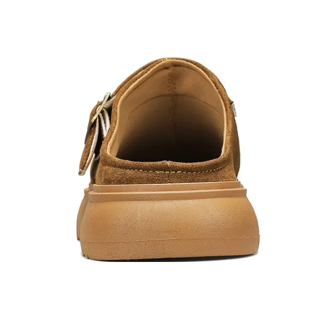 HUANAI Quiet, Odor Resistant, Abrasion Resistant Closed Toe Slippers Men's-20