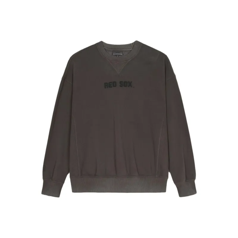 MLB Boston Red Sox Sweatshirt Unisex Charcoal Gray-0