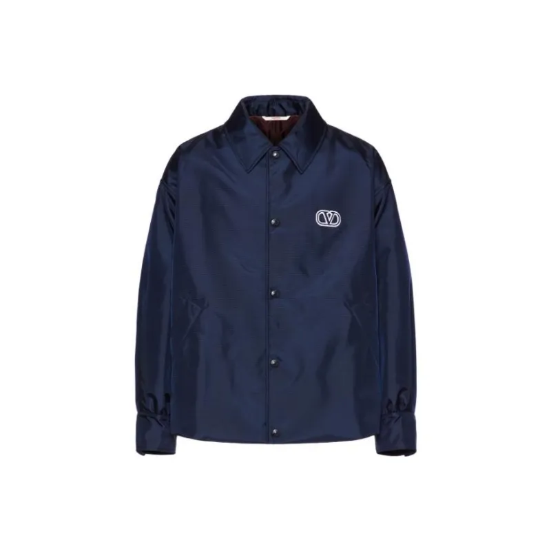 Valentino Jacket Men's Marine Blue-0