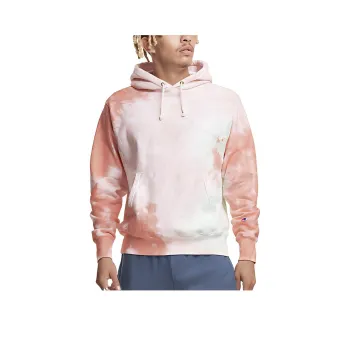 Champion Hooded Regular Sweatshirt Unisex Peach
