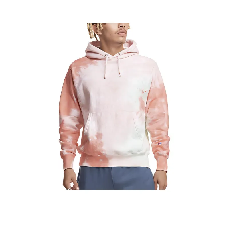 Champion Hooded Regular Sweatshirt Unisex Peach-0