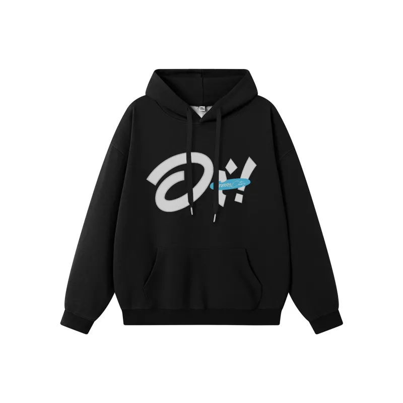 Qnxeey Sweatshirt Unisex Burgundy-8