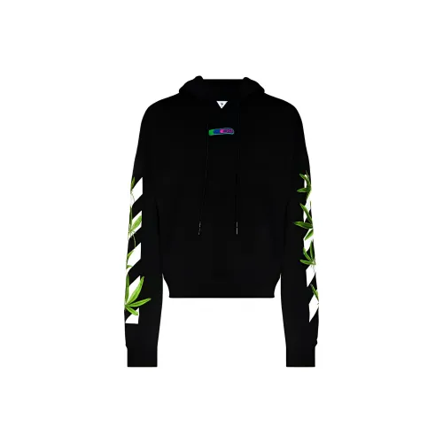OFF WHITE Weed Arrows Oversized Hoodie