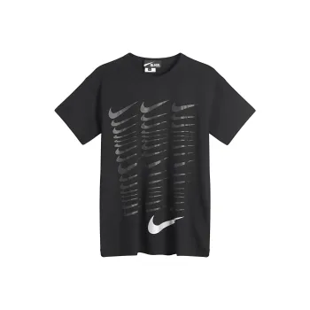 CDG Comme Des Garcons Tonal Swoosh Print T shirt