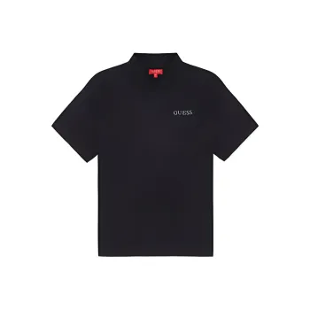 GUESS Polo Shirts Men Graphite Black
