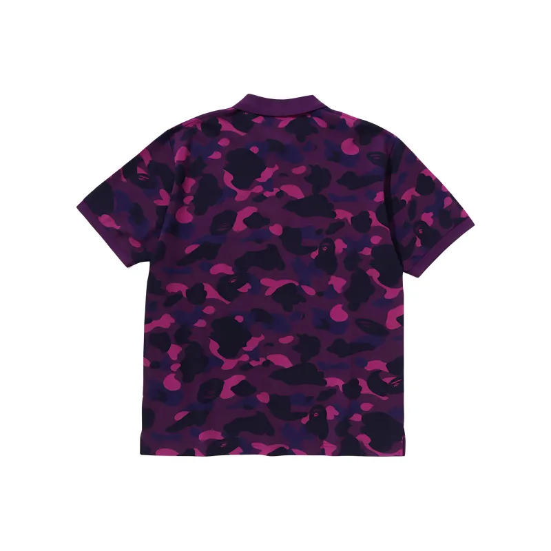 A BATHING APE Color Camo One Point Polo-3