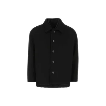 Valentino Button-Up Overshirt Jacket