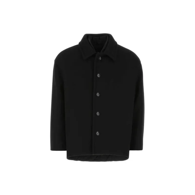 Valentino Button Up Overshirt Jacket-0
