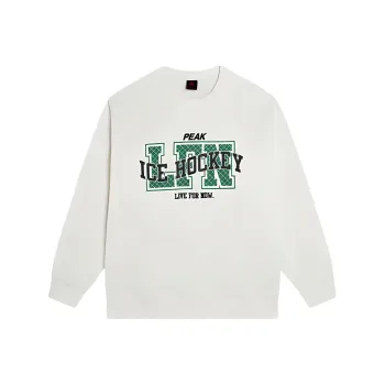 PEAK Fashion Collection Sweatshirt Men's Raw White