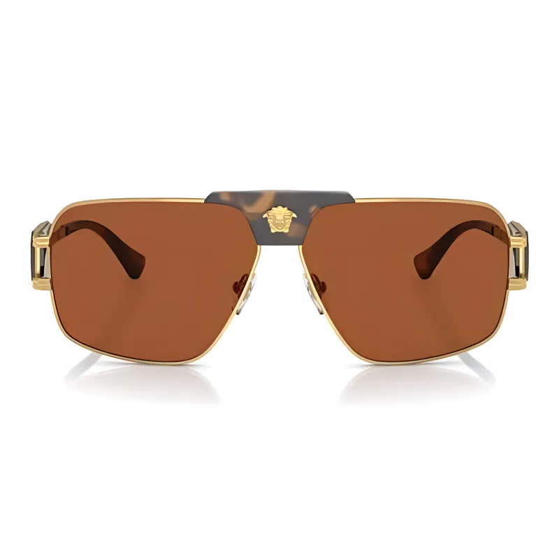 VERSACE Medusa Steel Sunglasses-1