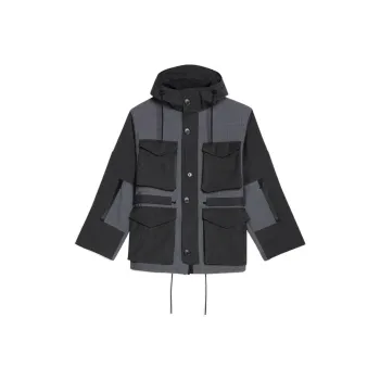 THEORY Jackets Men Gray