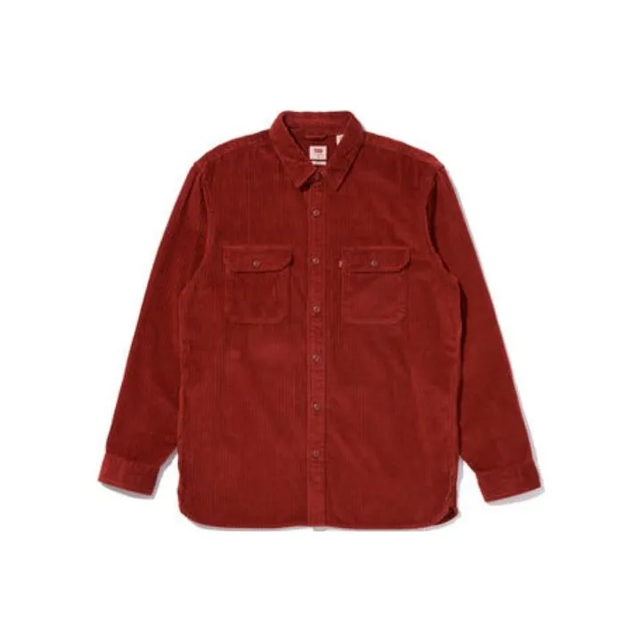Levis Jackets Men Burgundy-0