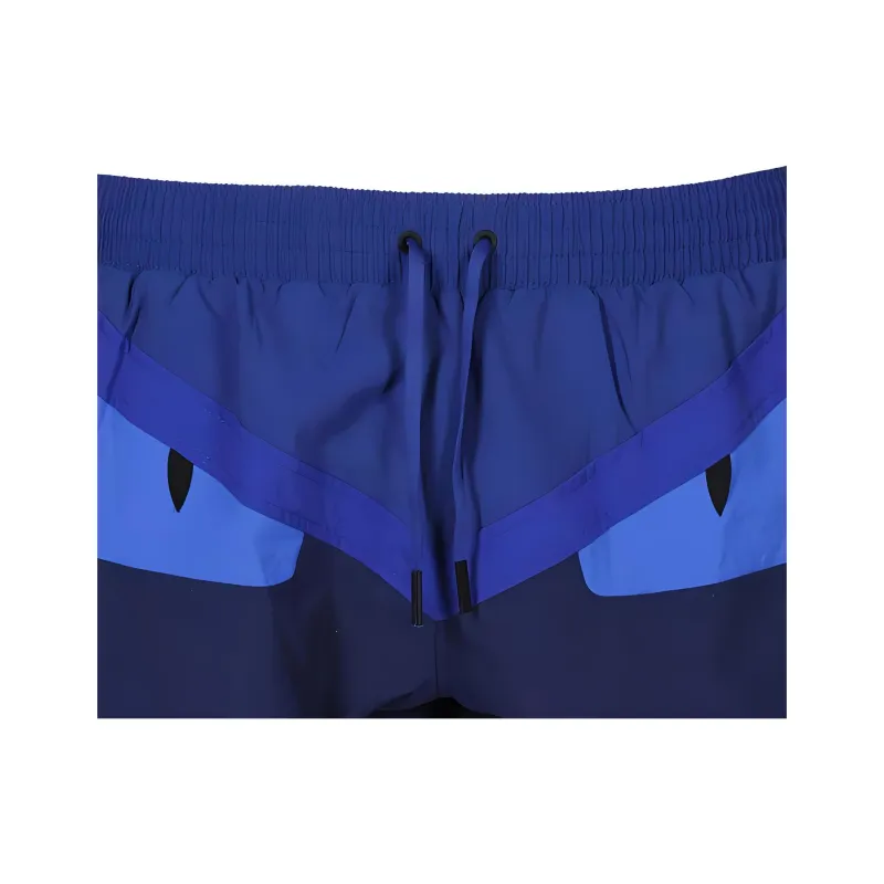 FENDI Swimming Shorts Men's Blue-3