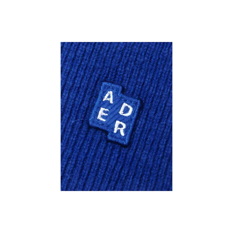 ADER ERROR Logo appliqué Ribbed knit Beanie-4