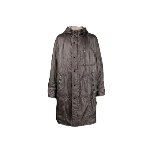 DIESEL Jackets Men Gray