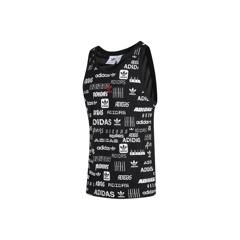 Adidas Originals Trefoil Tank Top Men's Black-0