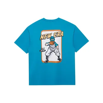 New Era T Shirts Unisex Blue