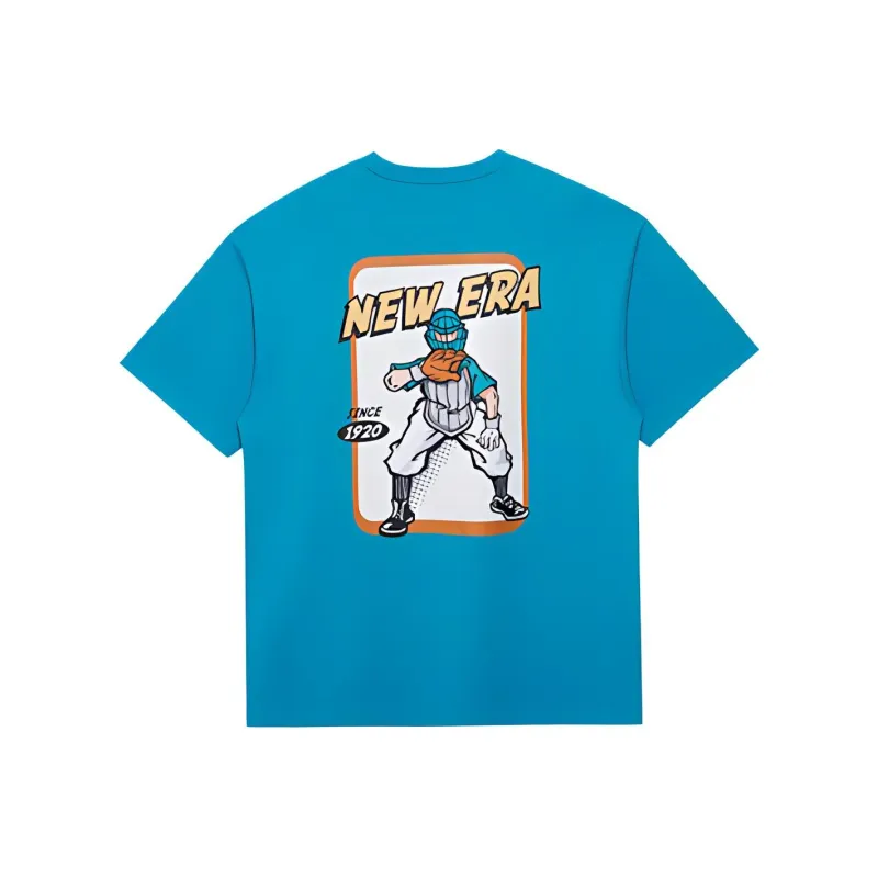 New Era T Shirts Unisex Blue-0