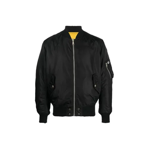 DIESEL J Fighters Nw Logo appliqué Zip front Jacket