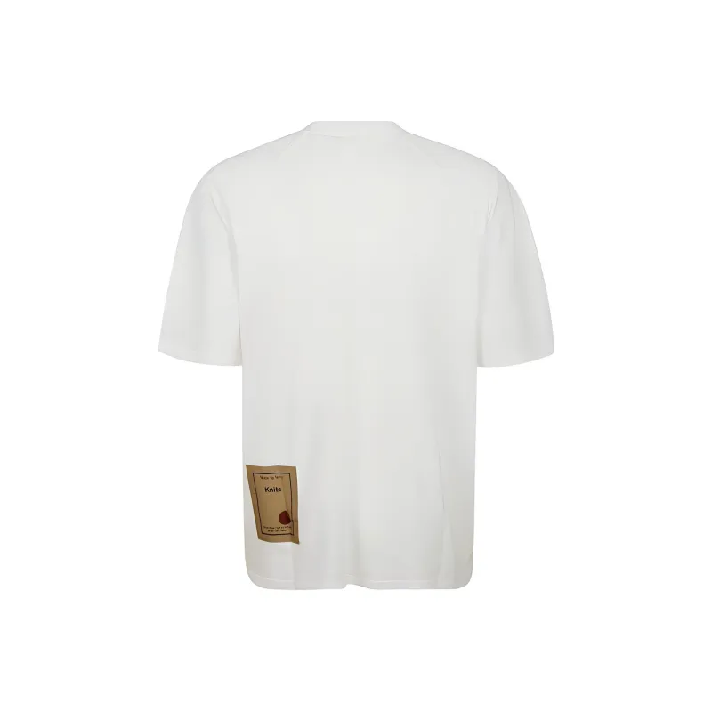 TEN C Logo Patch Crewneck T Shirt-1