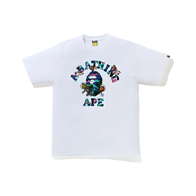 Bape X Kid Cudi College Moon Man Tee-2