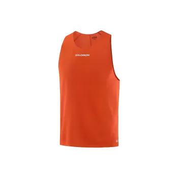 SALOMON Tank Tops Men Red