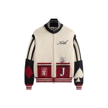KITH X Batman Joker Wyona Full Zip Sweater