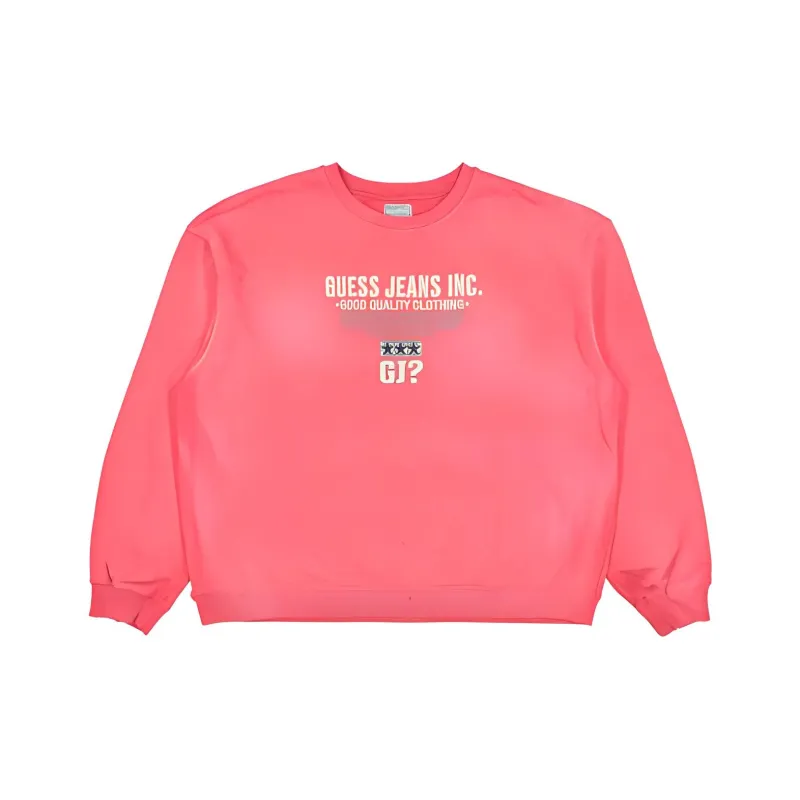 GUESS Sweatshirts Unisex Red-0