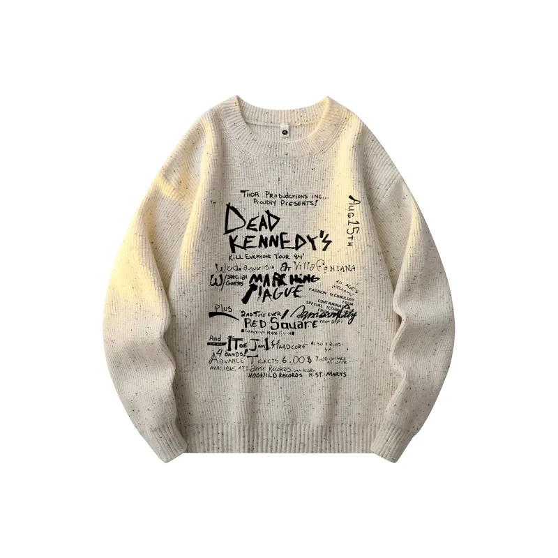 Qnxeey Knitwear Unisex-6