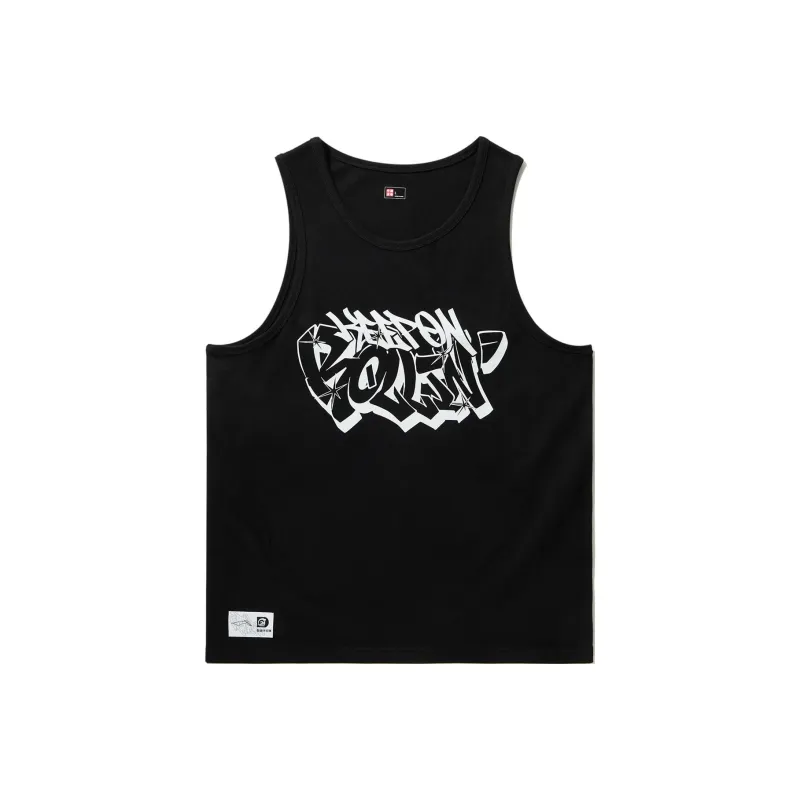 LiNing Tank Tops Men Black-0
