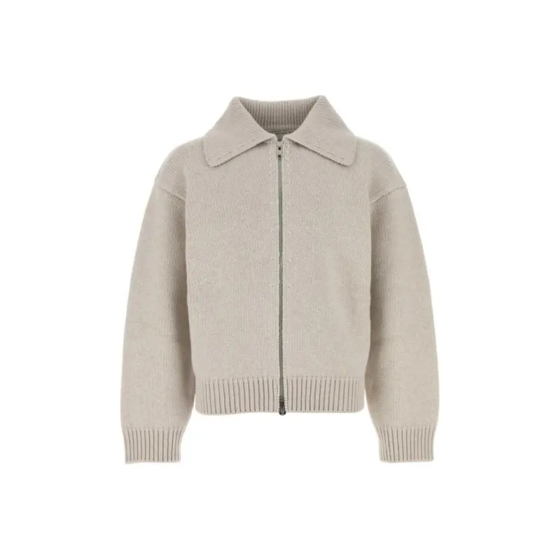 Bottega Veneta Zip Up Knitted Cardigan-0