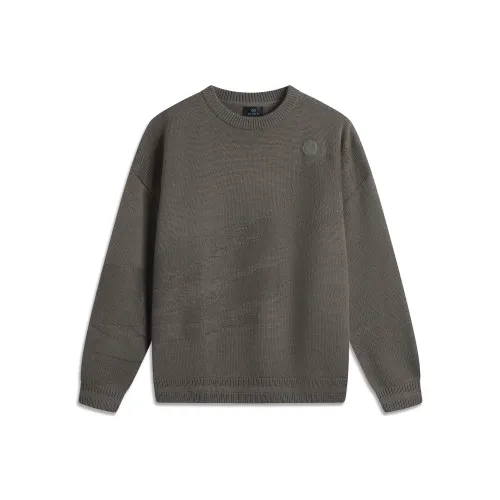 LiNing Knitwear Men's Road Gray