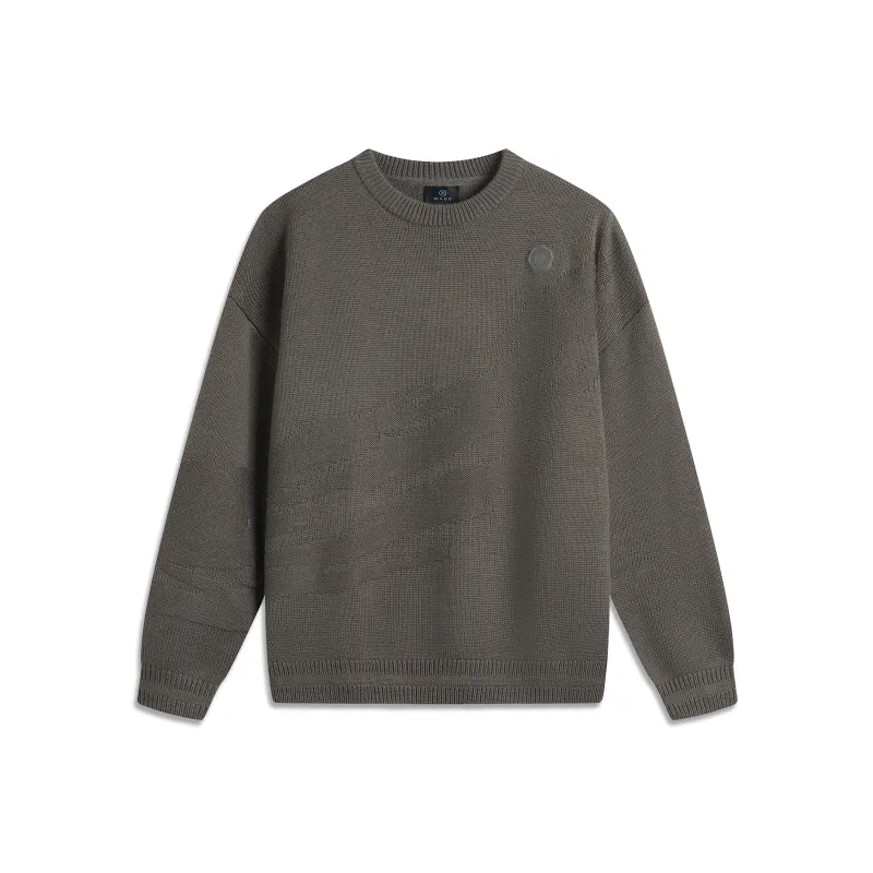 LiNing Knitwear Men's Road Gray-0