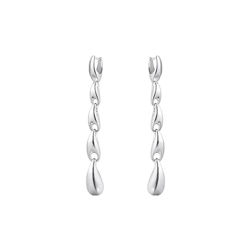 GEORG JENSEN 925 Sterling Silver Earrings Women's Silver