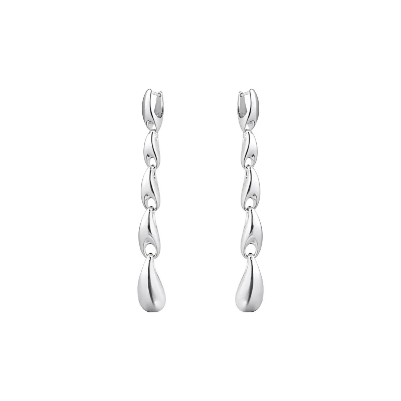 GEORG JENSEN 925 Sterling Silver Earrings Women's Silver-0