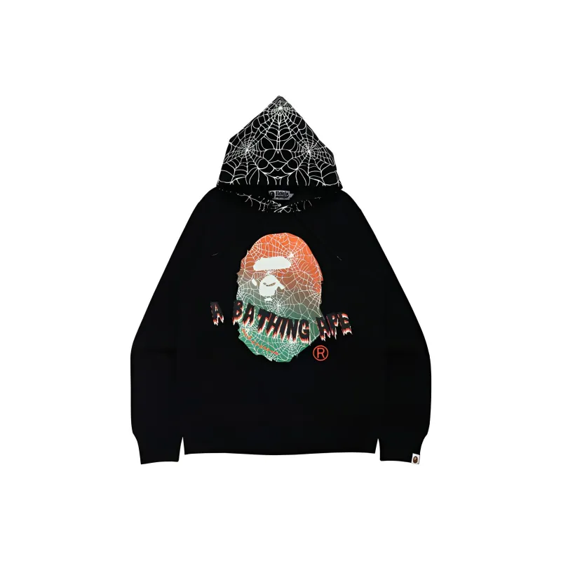 Bape Halloween Ape Head Glow In The Dark Pullover Hoodie-0